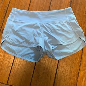 Lululemon Speed Up Shorts 2.5” Blue